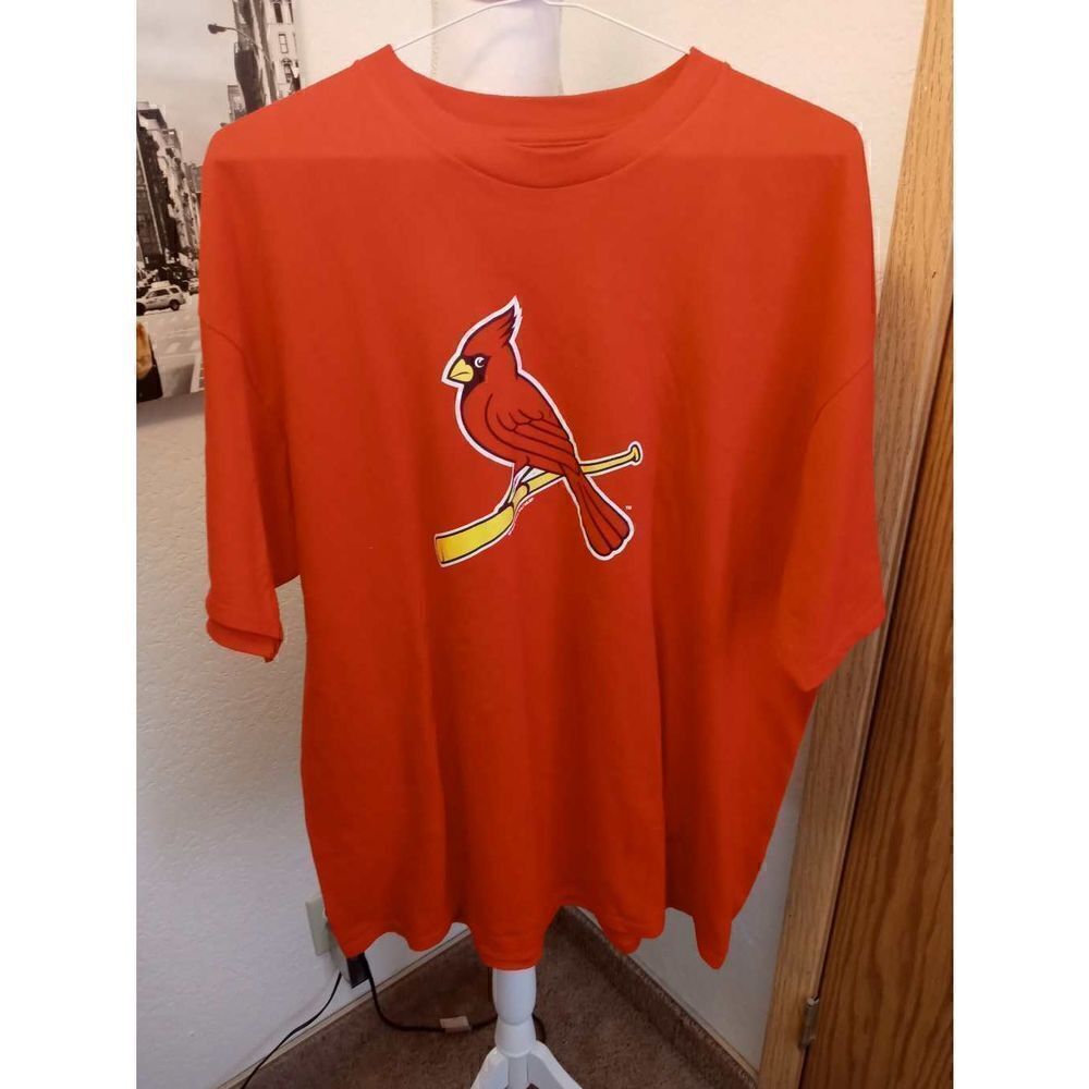 St Louis Cardinals Logo T-Shirt by Baseball Genuine Merchandise-XL